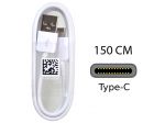 Kabel USB SAMSUNG EP-DW700CBE FAST TYPE C 1,5m